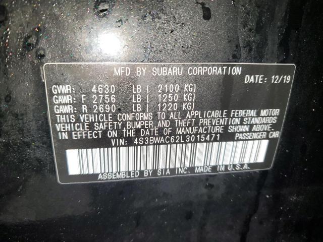 Photo 11 VIN: 4S3BWAC62L3015471 - SUBARU LEGACY 