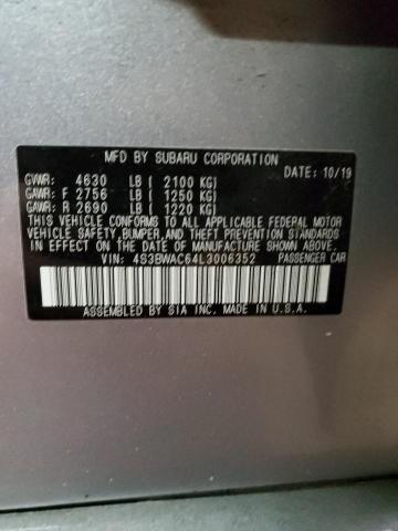 Photo 12 VIN: 4S3BWAC64L3006352 - SUBARU LEGACY 