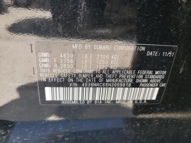 Photo 12 VIN: 4S3BWAC66N3009918 - SUBARU LEGACY 