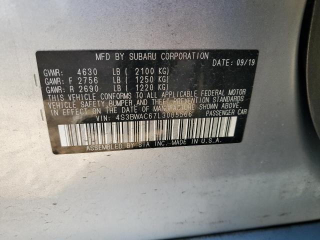 Photo 11 VIN: 4S3BWAC67L3005566 - SUBARU LEGACY PRE 