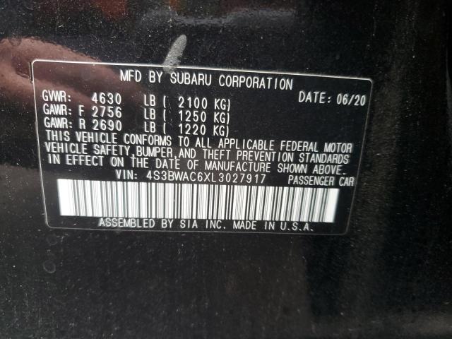 Photo 12 VIN: 4S3BWAC6XL3027917 - SUBARU LEGACY PRE 