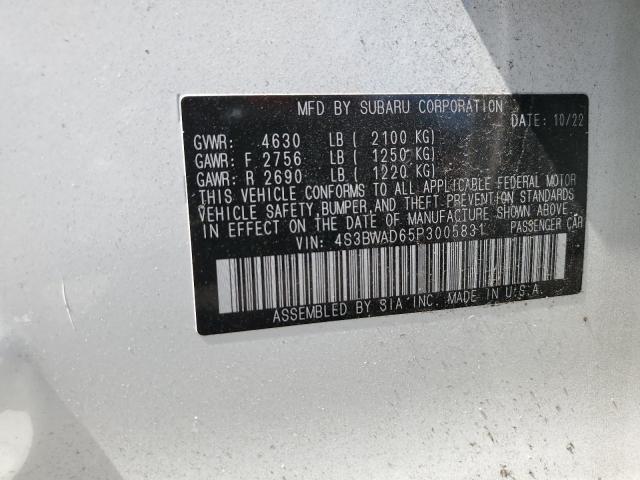 Photo 11 VIN: 4S3BWAD65P3005831 - SUBARU LEGACY PRE 