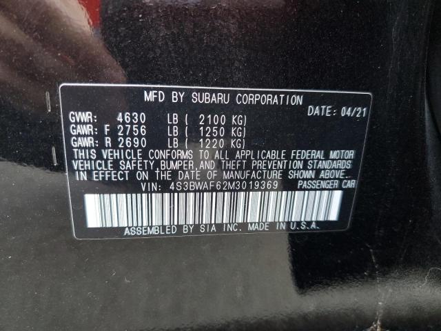 Photo 9 VIN: 4S3BWAF62M3019369 - SUBARU LEGACY PRE 