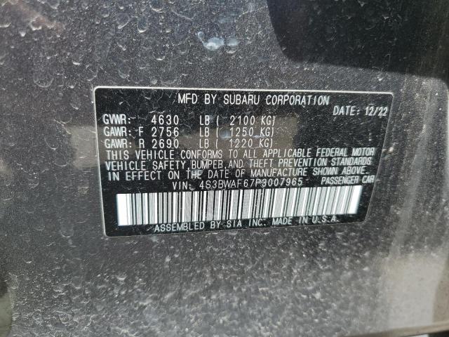 Photo 12 VIN: 4S3BWAF67P3007965 - SUBARU LEGACY 