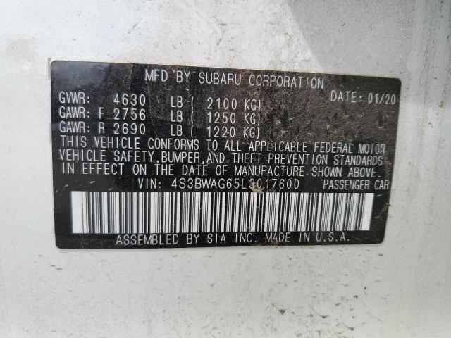 Photo 11 VIN: 4S3BWAG65L3017600 - SUBARU LEGACY SPO 