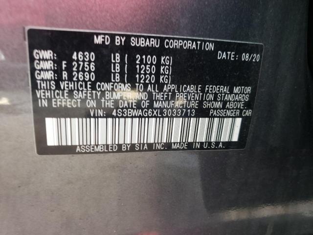 Photo 9 VIN: 4S3BWAG6XL3033713 - SUBARU LEGACY SPO 