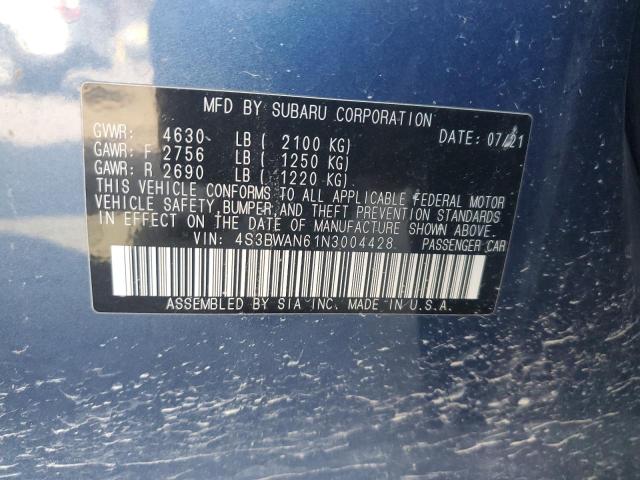 Photo 11 VIN: 4S3BWAN61N3004428 - SUBARU LEGACY LIM 