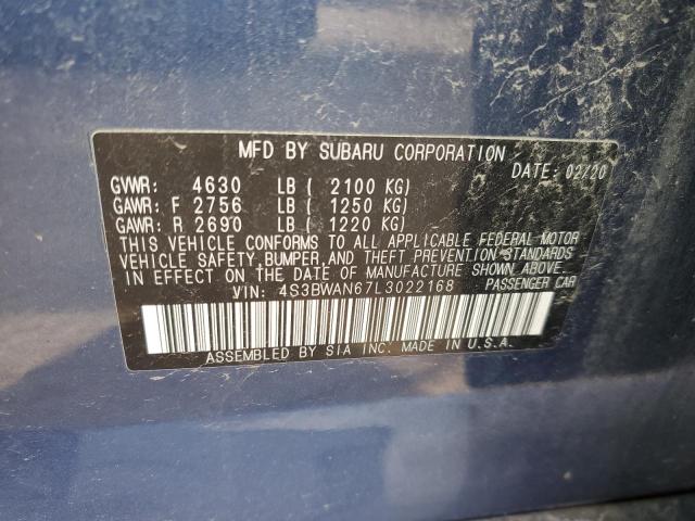 Photo 11 VIN: 4S3BWAN67L3022168 - SUBARU LEGACY LIM 