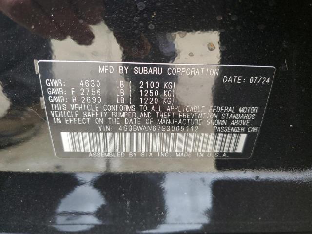 Photo 11 VIN: 4S3BWAN67S3005112 - SUBARU LEGACY LIM 