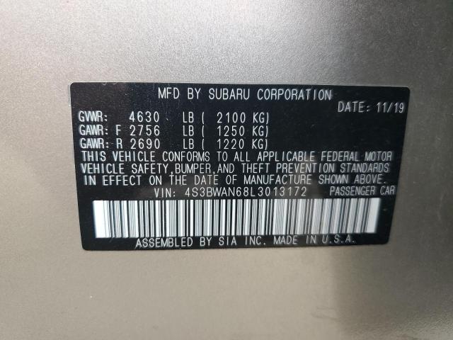 Photo 11 VIN: 4S3BWAN68L3013172 - SUBARU LEGACY LIM 