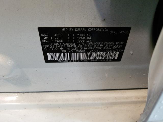 Photo 9 VIN: 4S3BWAN6XL3024786 - SUBARU LEGACY LIM 