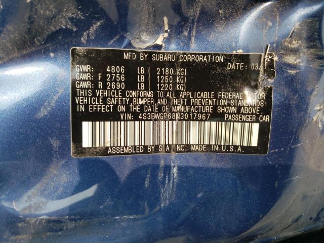 Photo 12 VIN: 4S3BWGP68N3017967 - SUBARU LEGACY TOU 