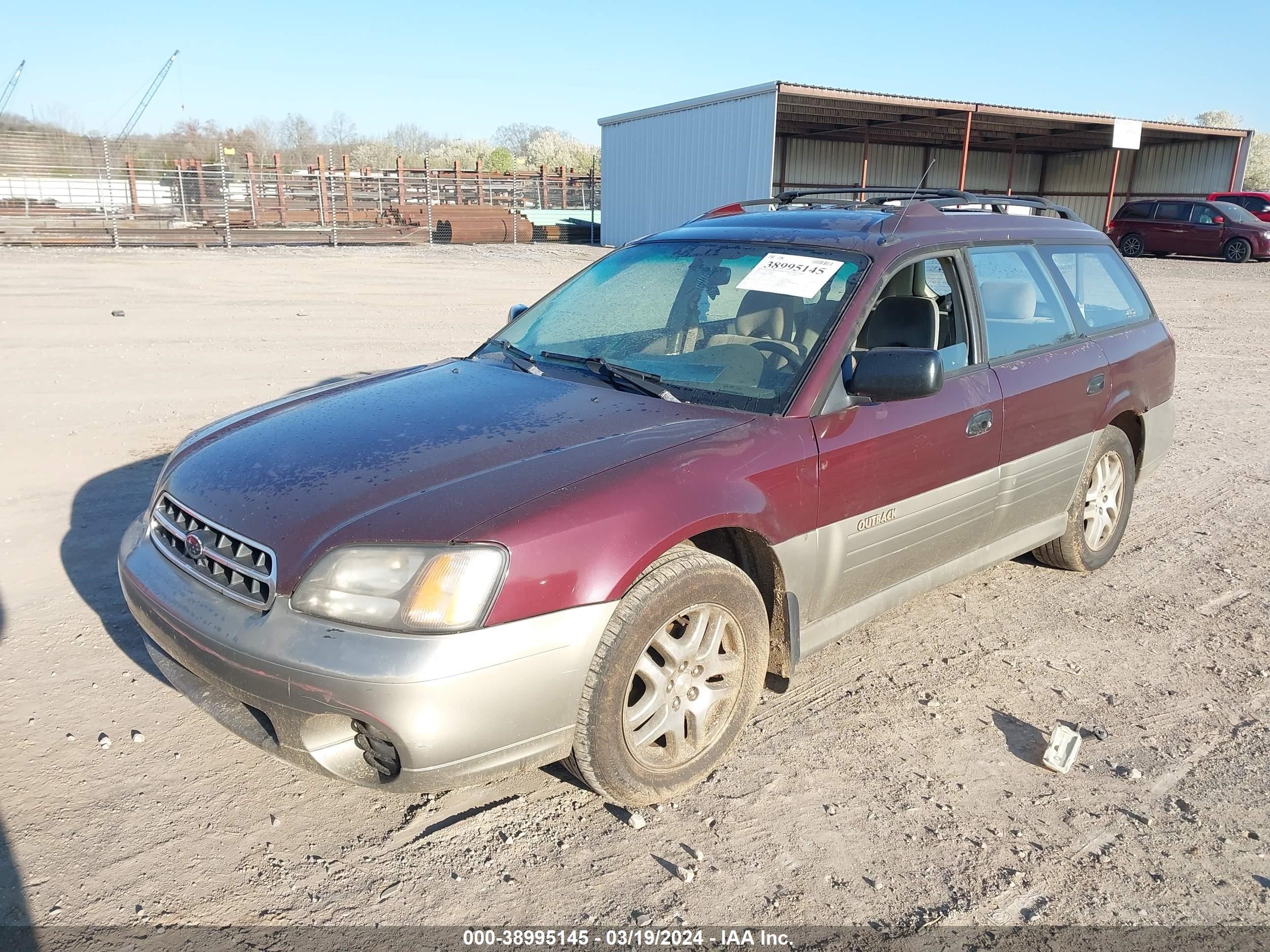 Photo 1 VIN: 4S3DH6658Y7615003 - SUBARU OUTBACK 