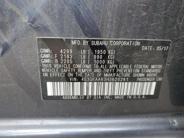 Photo 11 VIN: 4S3GKAA63H3620241 - SUBARU IMPREZA 