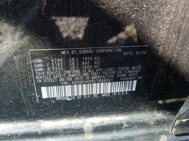 Photo 9 VIN: 4S3GKAA63L1606991 - SUBARU IMPREZA 