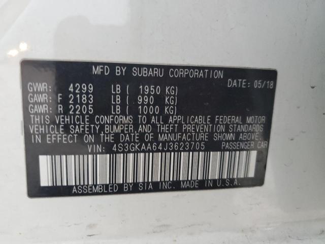 Photo 11 VIN: 4S3GKAA64J3623705 - SUBARU IMPREZA 