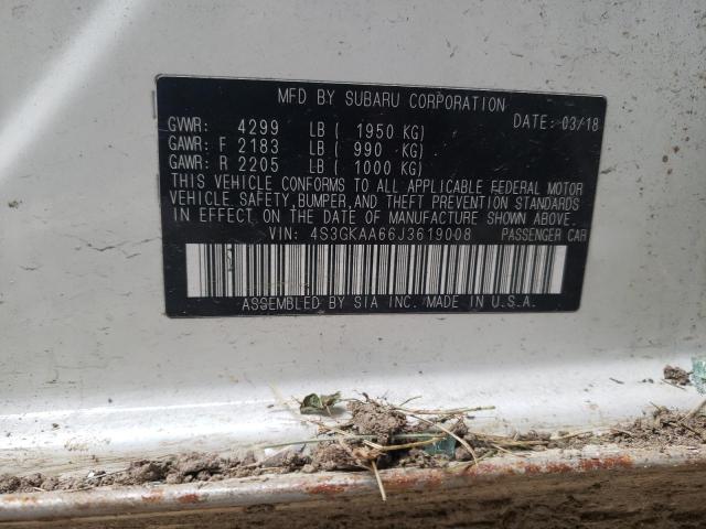 Photo 11 VIN: 4S3GKAA66J3619008 - SUBARU IMPREZA 