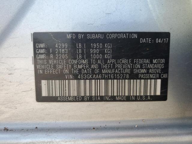 Photo 12 VIN: 4S3GKAA67H1615278 - SUBARU IMPREZA 