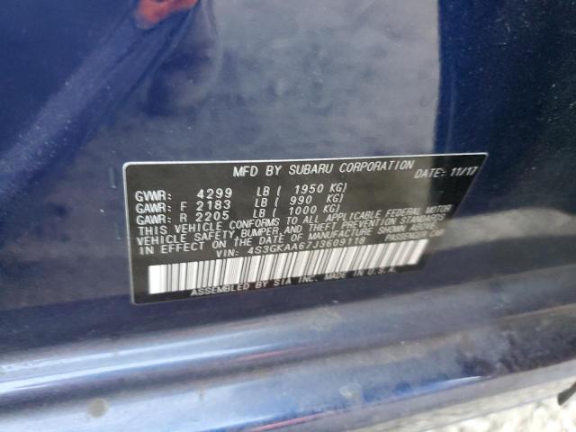 Photo 11 VIN: 4S3GKAA67J3609118 - SUBARU IMPREZA 