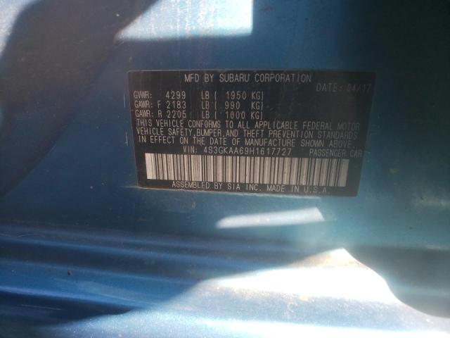 Photo 11 VIN: 4S3GKAA69H1617727 - SUBARU IMPREZA 