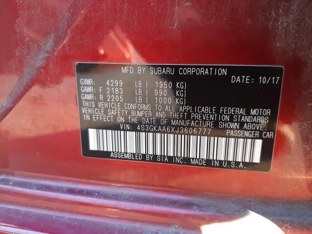 Photo 11 VIN: 4S3GKAA6XJ3606777 - SUBARU IMPREZA 