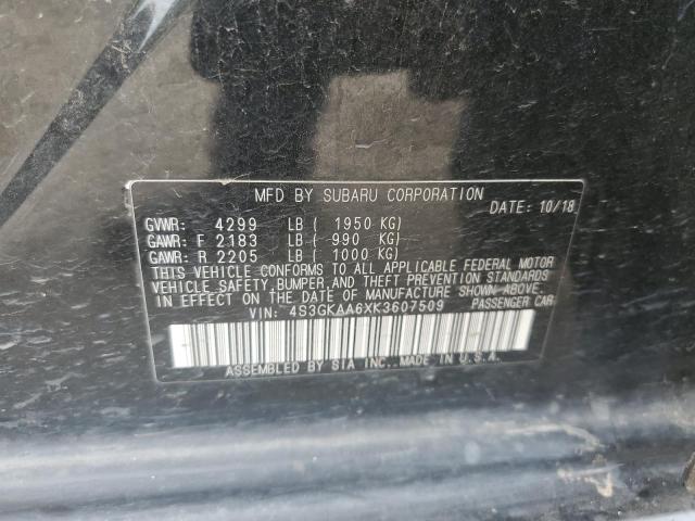 Photo 11 VIN: 4S3GKAA6XK3607509 - SUBARU IMPREZA 