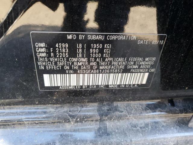 Photo 11 VIN: 4S3GKAB61J3615852 - SUBARU IMPREZA PR 