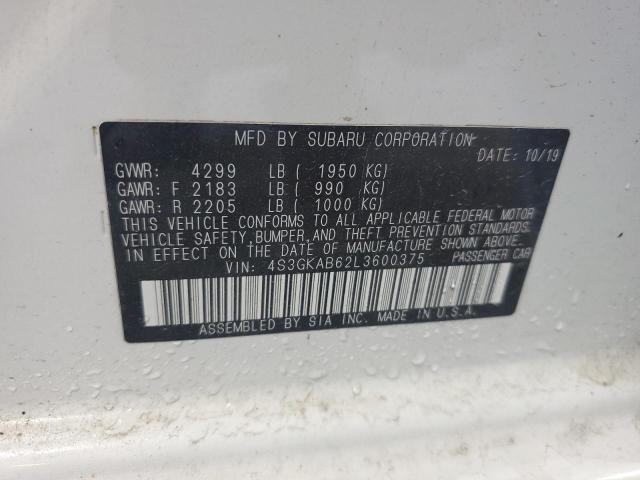 Photo 11 VIN: 4S3GKAB62L3600375 - SUBARU IMPREZA 