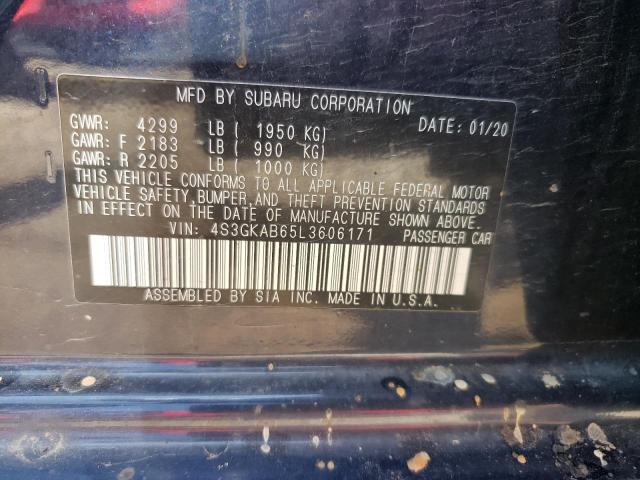 Photo 11 VIN: 4S3GKAB65L3606171 - SUBARU IMPREZA 