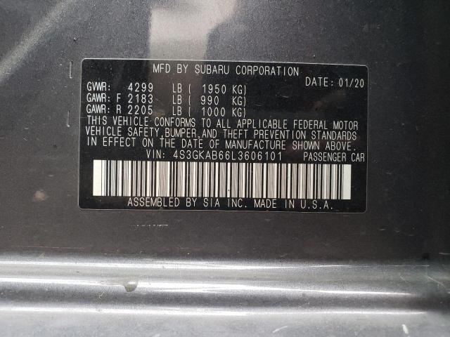 Photo 9 VIN: 4S3GKAB66L3606101 - SUBARU IMPREZA 