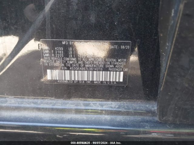 Photo 8 VIN: 4S3GKAB67L3614210 - SUBARU IMPREZA 