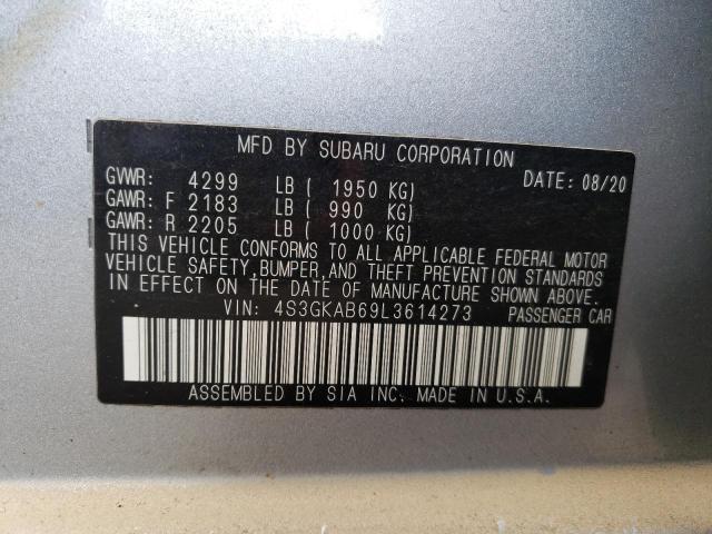 Photo 11 VIN: 4S3GKAB69L3614273 - SUBARU IMPREZA 