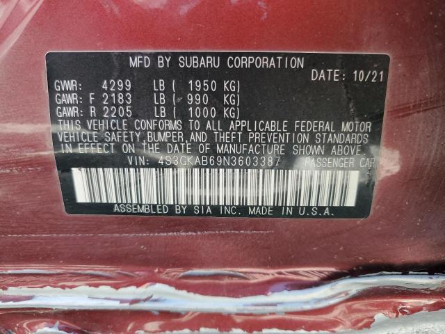 Photo 11 VIN: 4S3GKAB69N3603387 - SUBARU IMPREZA 