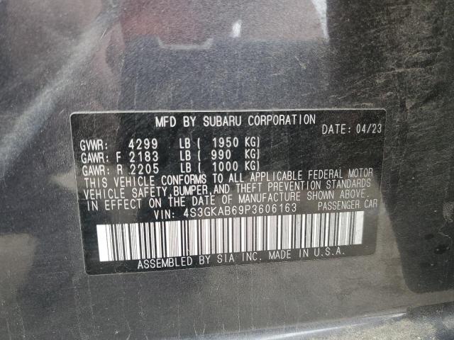 Photo 11 VIN: 4S3GKAB69P3606163 - SUBARU IMPREZA 