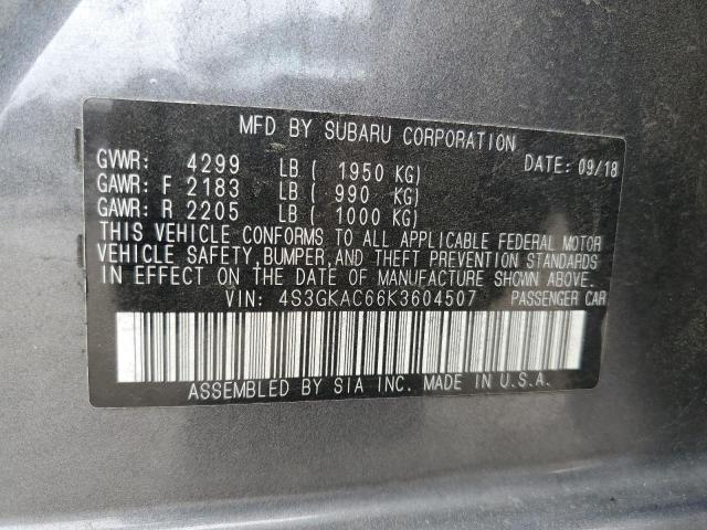 Photo 11 VIN: 4S3GKAC66K3604507 - SUBARU IMPREZA 