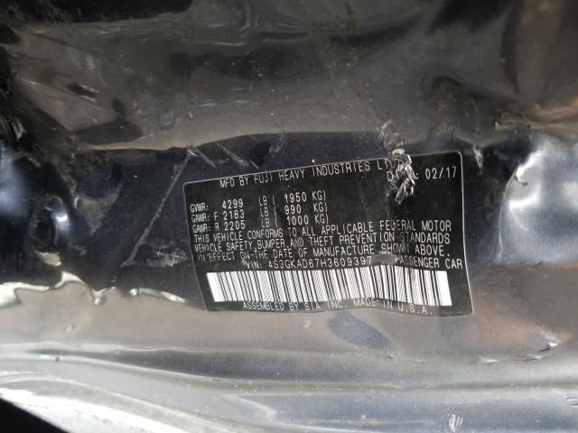 Photo 9 VIN: 4S3GKAD67H3609397 - SUBARU IMPREZA PR 