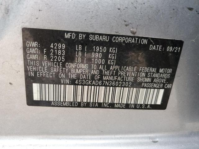 Photo 11 VIN: 4S3GKAD67N3602302 - SUBARU IMPREZA PR 