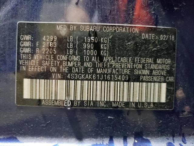 Photo 11 VIN: 4S3GKAK61J1615409 - SUBARU IMPREZA SP 