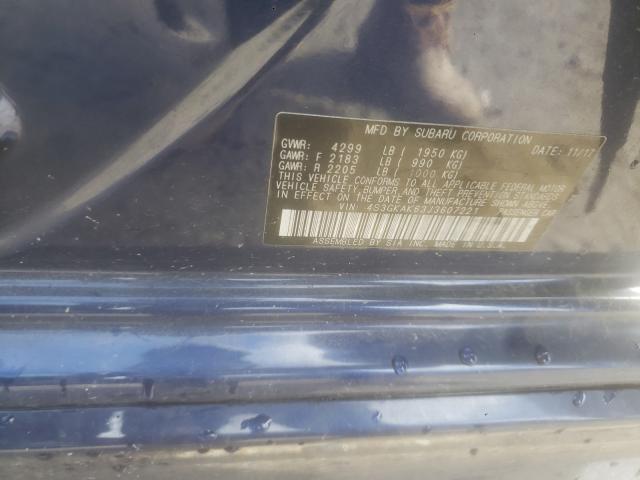 Photo 9 VIN: 4S3GKAK63J3607221 - SUBARU IMPREZA SP 