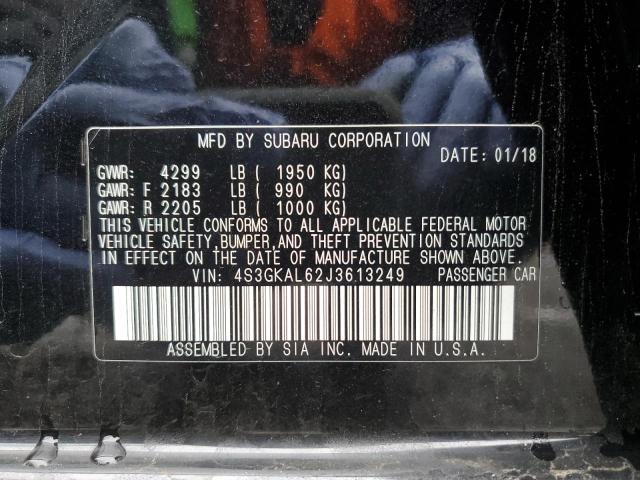 Photo 11 VIN: 4S3GKAL62J3613249 - SUBARU IMPREZA SP 