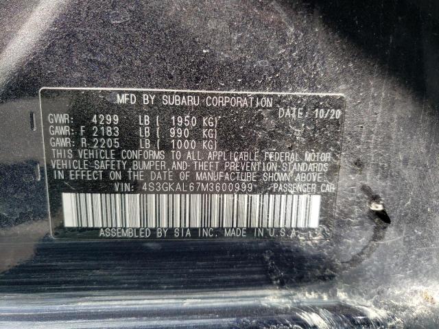 Photo 9 VIN: 4S3GKAL67M3600999 - SUBARU IMPREZA SP 