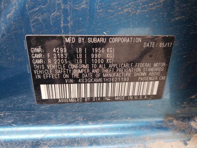 Photo 11 VIN: 4S3GKAM61H3621190 - SUBARU IMPREZA SP 