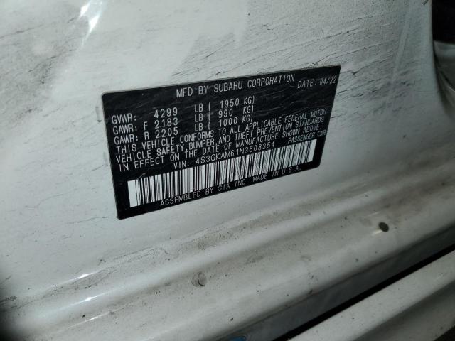 Photo 11 VIN: 4S3GKAM61N3608354 - SUBARU IMPREZA SP 