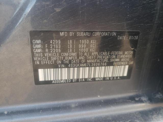 Photo 11 VIN: 4S3GKAM67L3606766 - SUBARU IMPREZA 