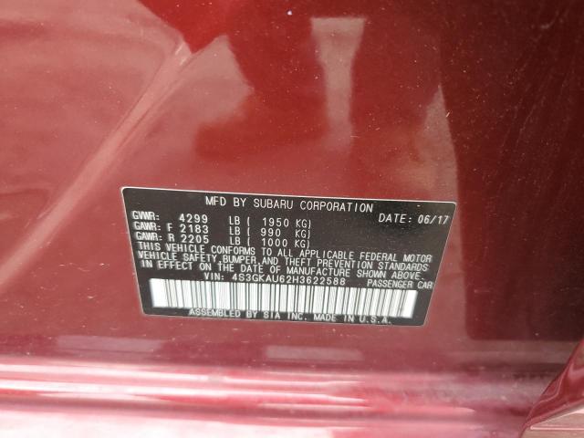 Photo 11 VIN: 4S3GKAU62H3622588 - SUBARU IMPREZA LI 