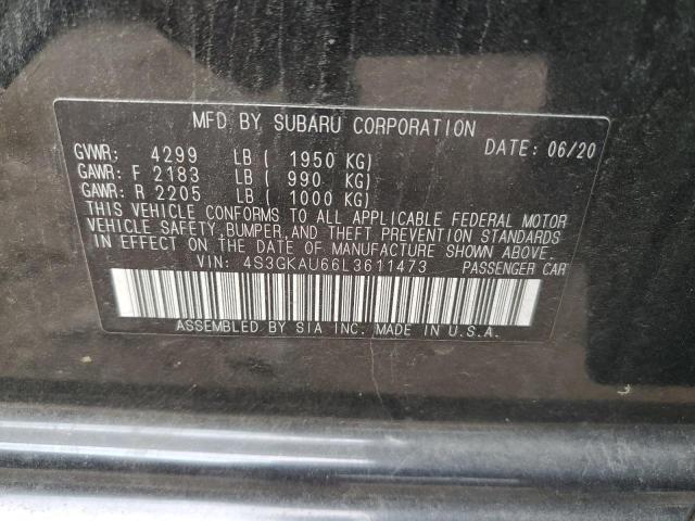 Photo 12 VIN: 4S3GKAU66L3611473 - SUBARU IMPREZA LI 