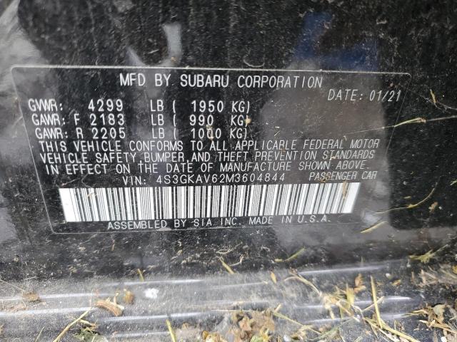 Photo 11 VIN: 4S3GKAV62M3604844 - SUBARU IMPREZA 