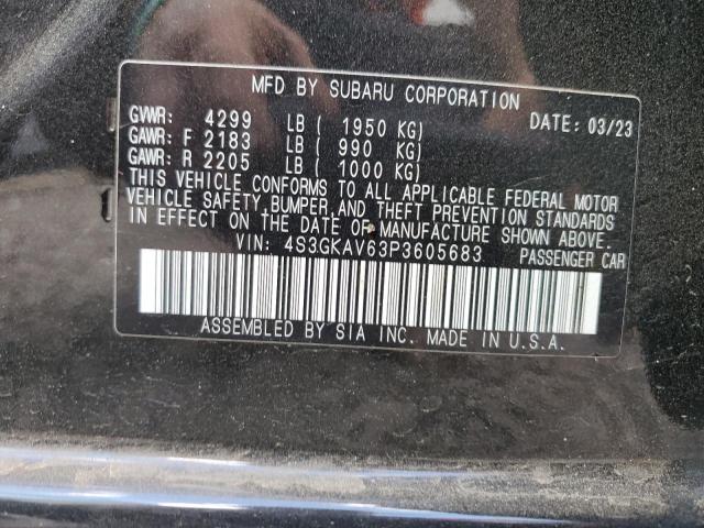 Photo 11 VIN: 4S3GKAV63P3605683 - SUBARU IMPREZA PR 