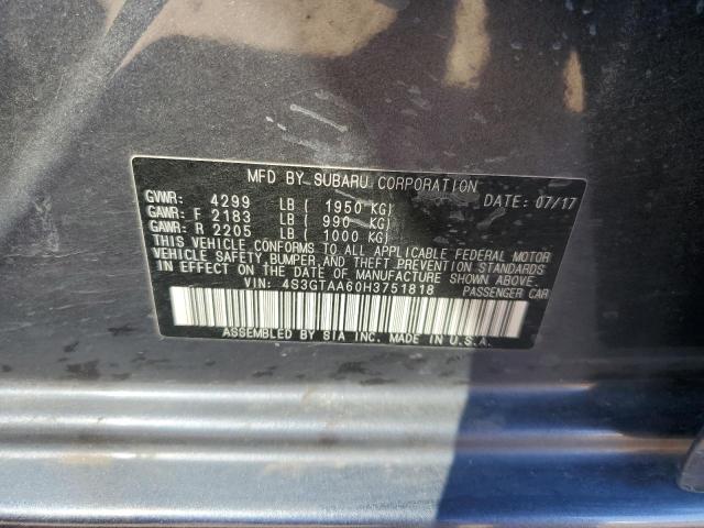 Photo 11 VIN: 4S3GTAA60H3751818 - SUBARU IMPREZA 