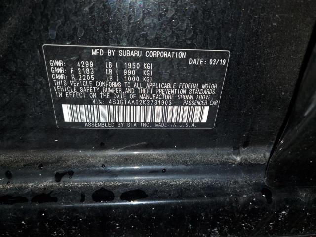 Photo 11 VIN: 4S3GTAA62K3731903 - SUBARU IMPREZA 